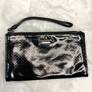 KATE SPADE New York Black Wristlet